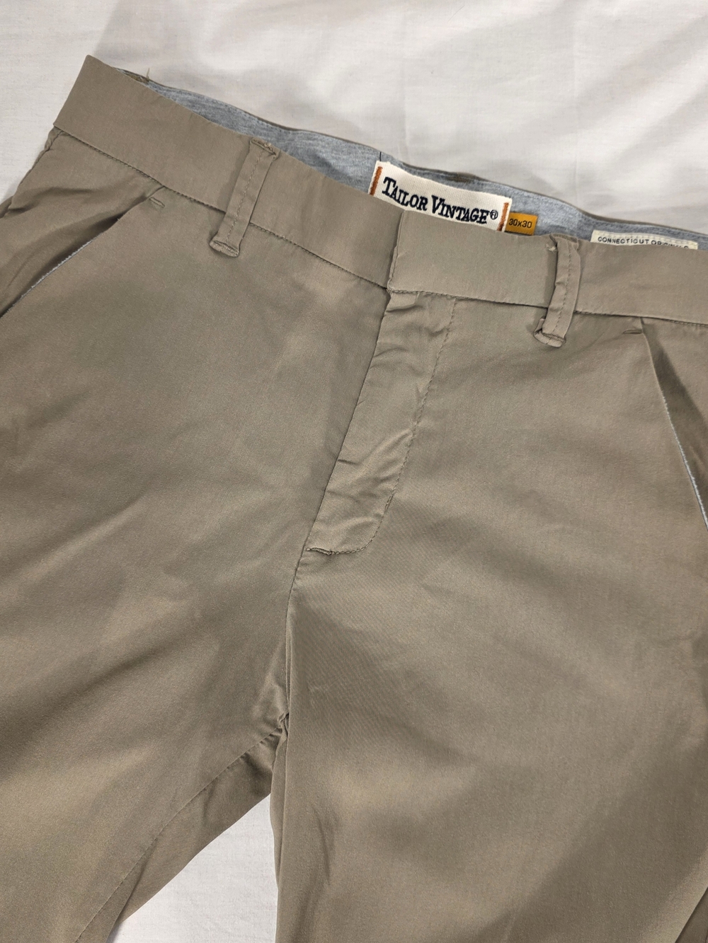 Tailor Vintage Connecticut Originals Canaan Slim Fit Comfort Stretch Waist 30x30